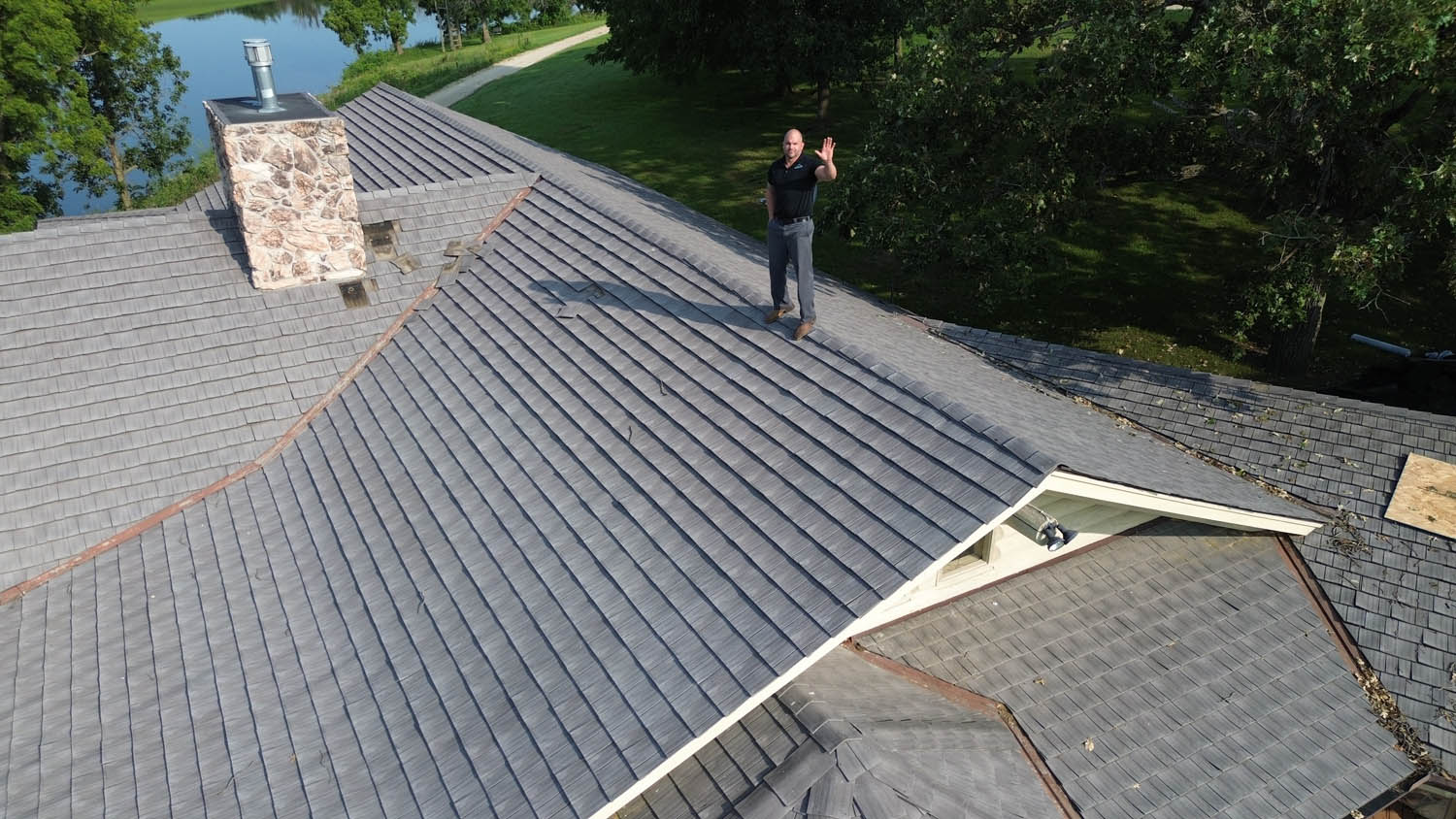Lake House Metal Roof Replacement