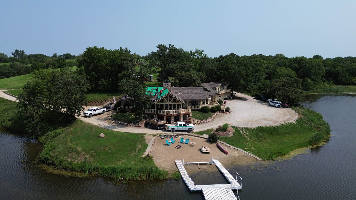 Lake House Metal Roof Replacement
