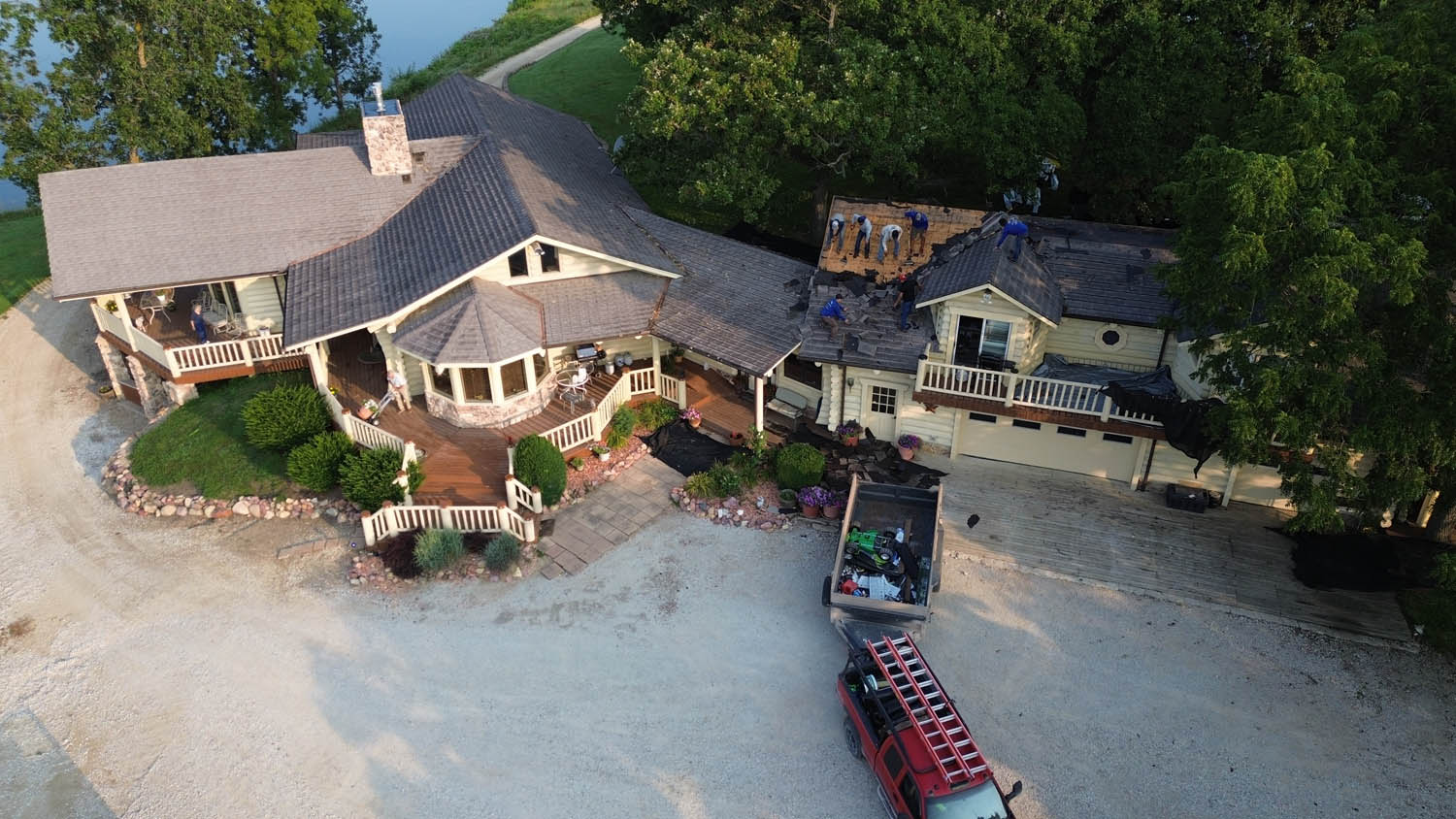 Lake House Metal Roof Replacement