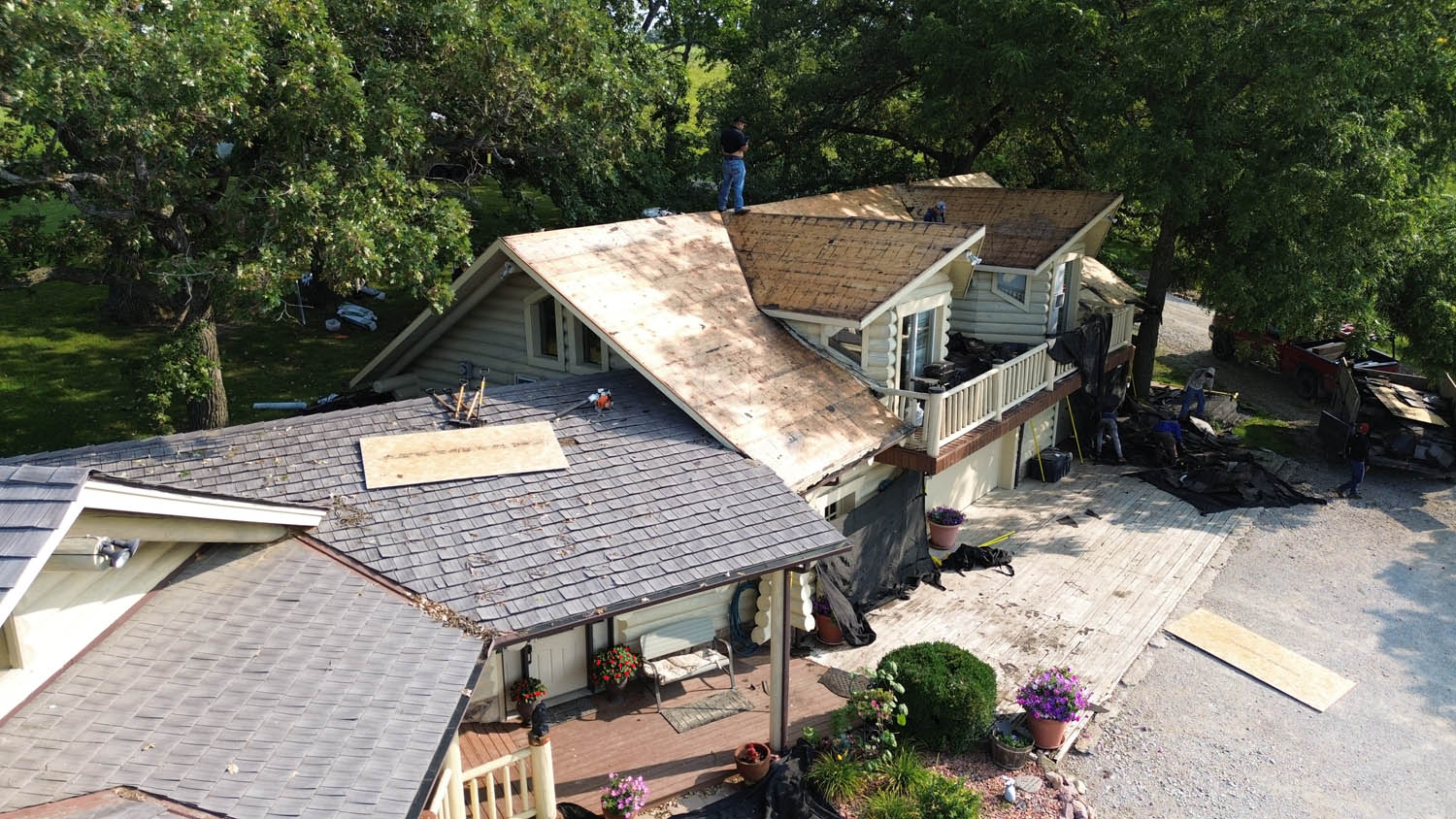 Lake House Metal Roof Replacement