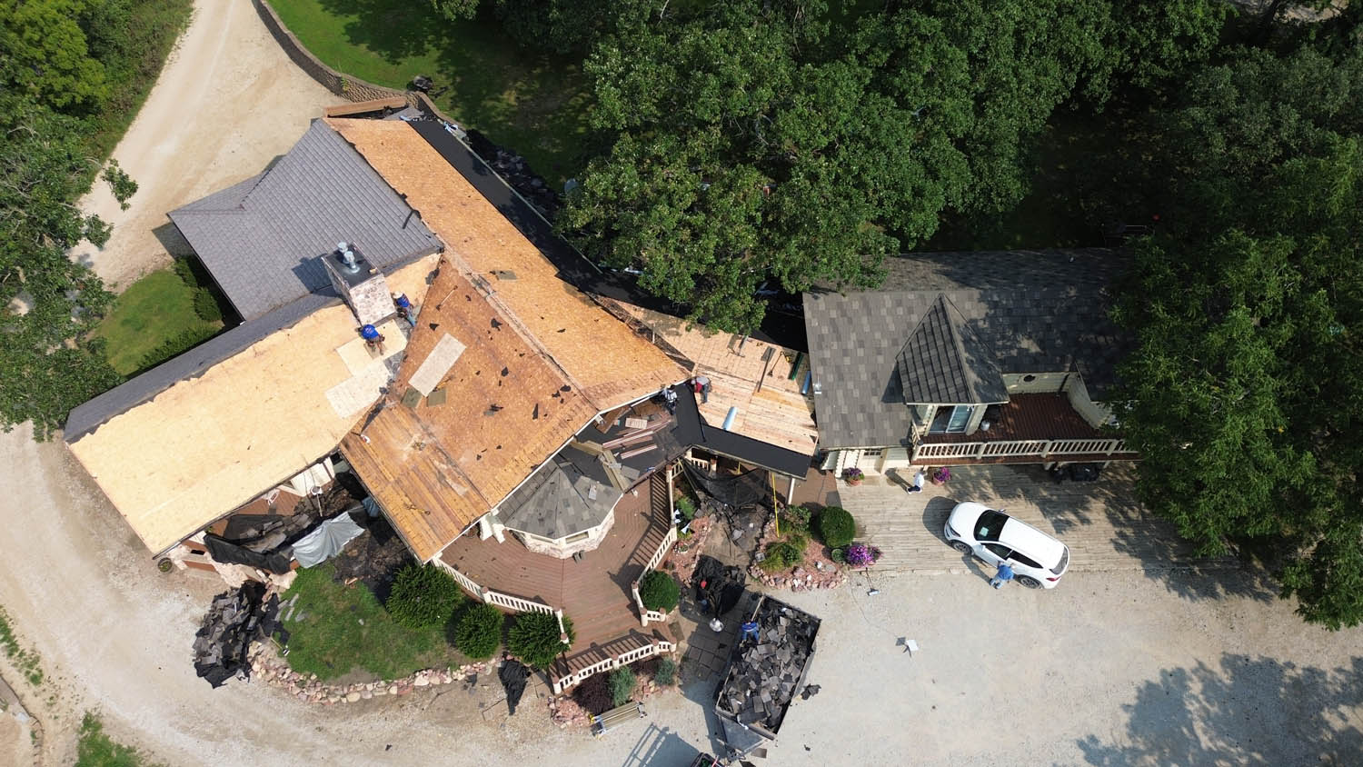 Lake House Metal Roof Replacement